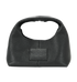 Mini Sack Bag, &pound;110, Handbags, Black, Leather, Back view